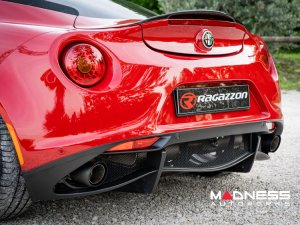 Alfa Romeo 4C Performance Exhaust - Ragazzon - Evo Line - Rear Section - Polished Tips - 102mm